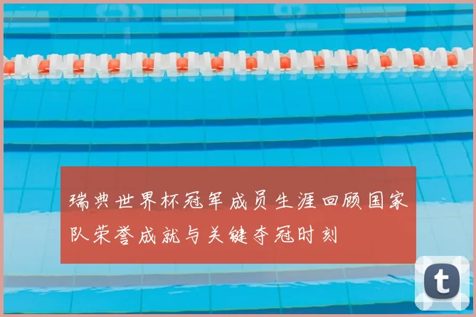 瑞典世界杯冠军成员生涯回顾国家队荣誉成就与关键夺冠时刻