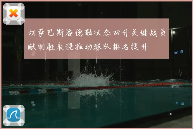 切萨巴斯潘德勒状态回升关键战贡献制胜表现推动球队排名提升