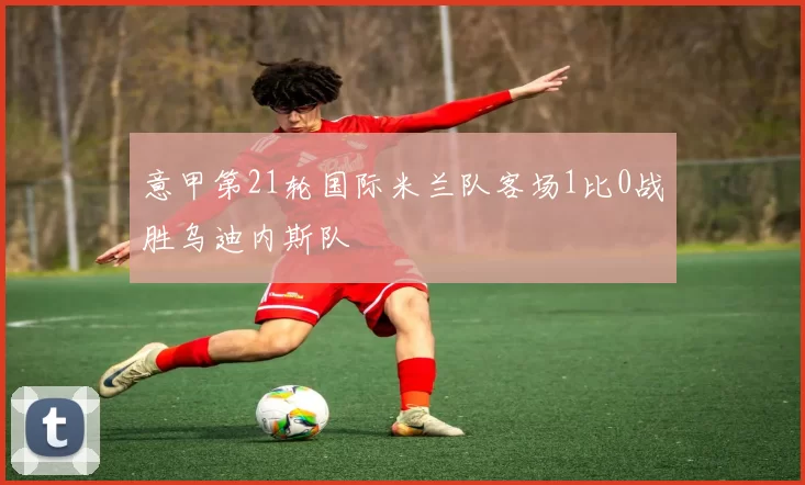 意甲第21轮国际米兰队客场1比0战胜乌迪内斯队